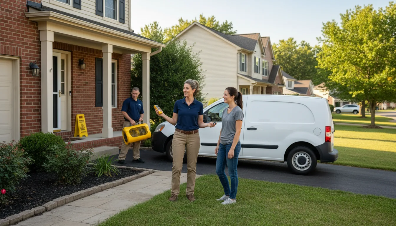 Water restoration image for Emergency Water Removal Services in Devils Lake, ND